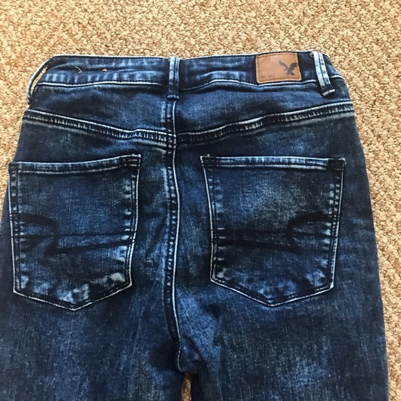 Acid Wash High Rise American Eagle jegging - Picture 4 of 4